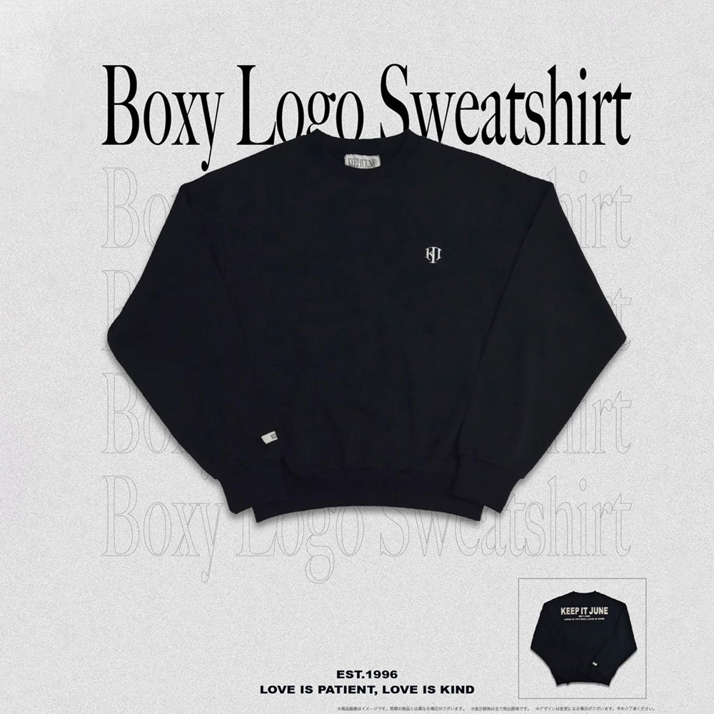 Boxy Logo Sweatshirt