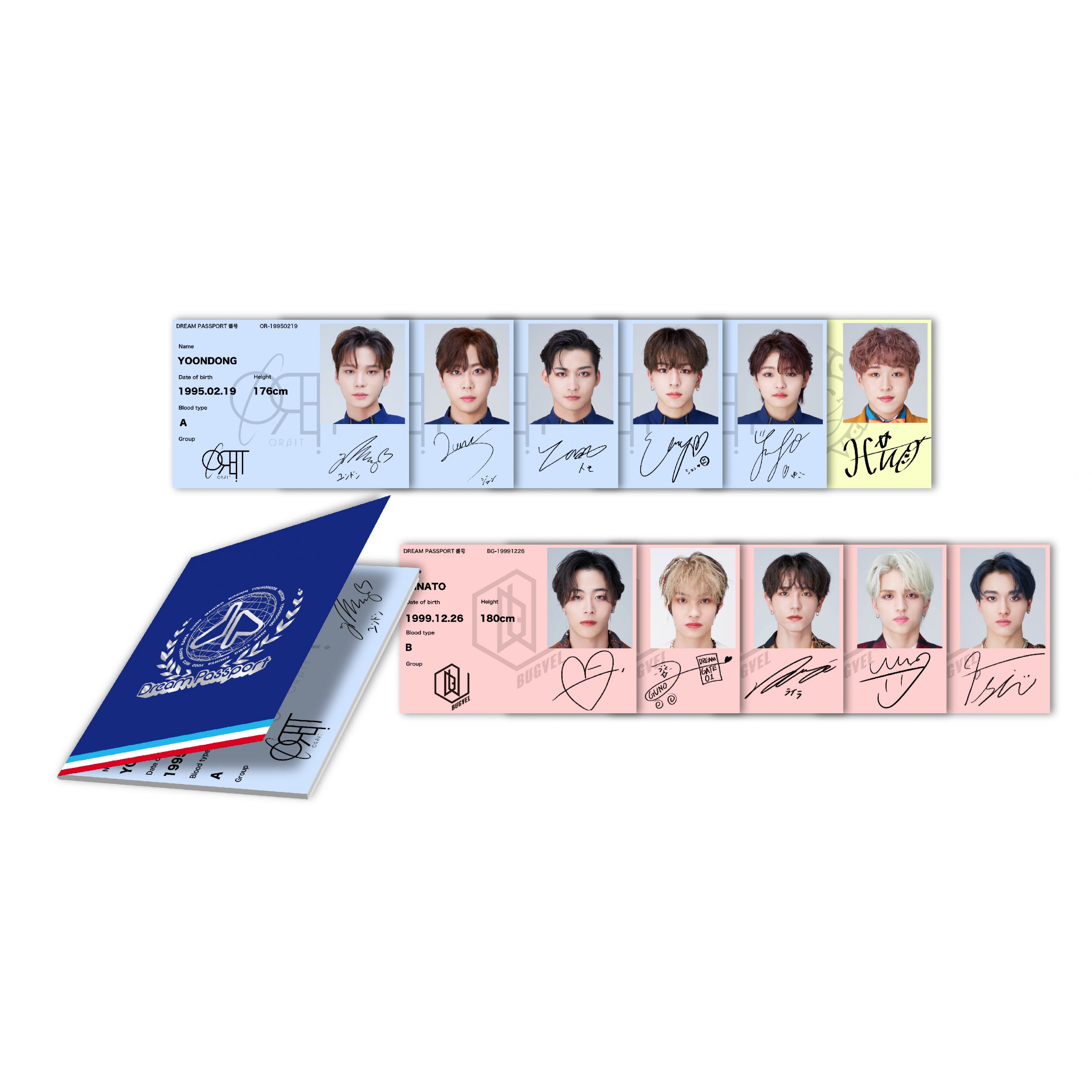 “Dream Passport” memo pad