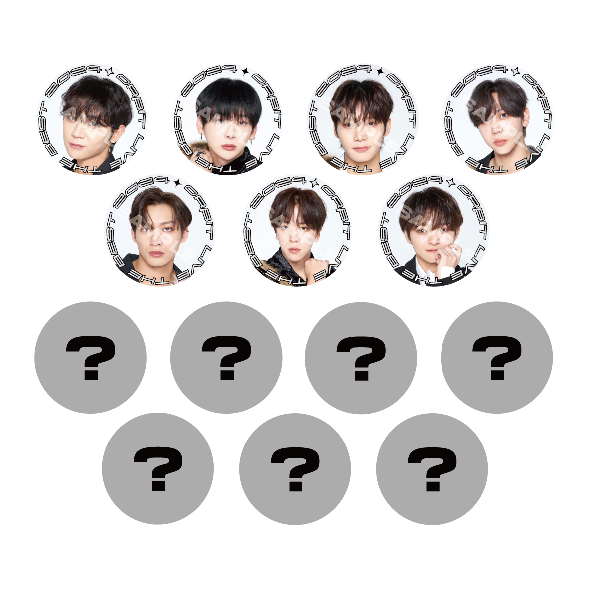 ORβIT LIVE THE BEST 2024″ Capsule Toy