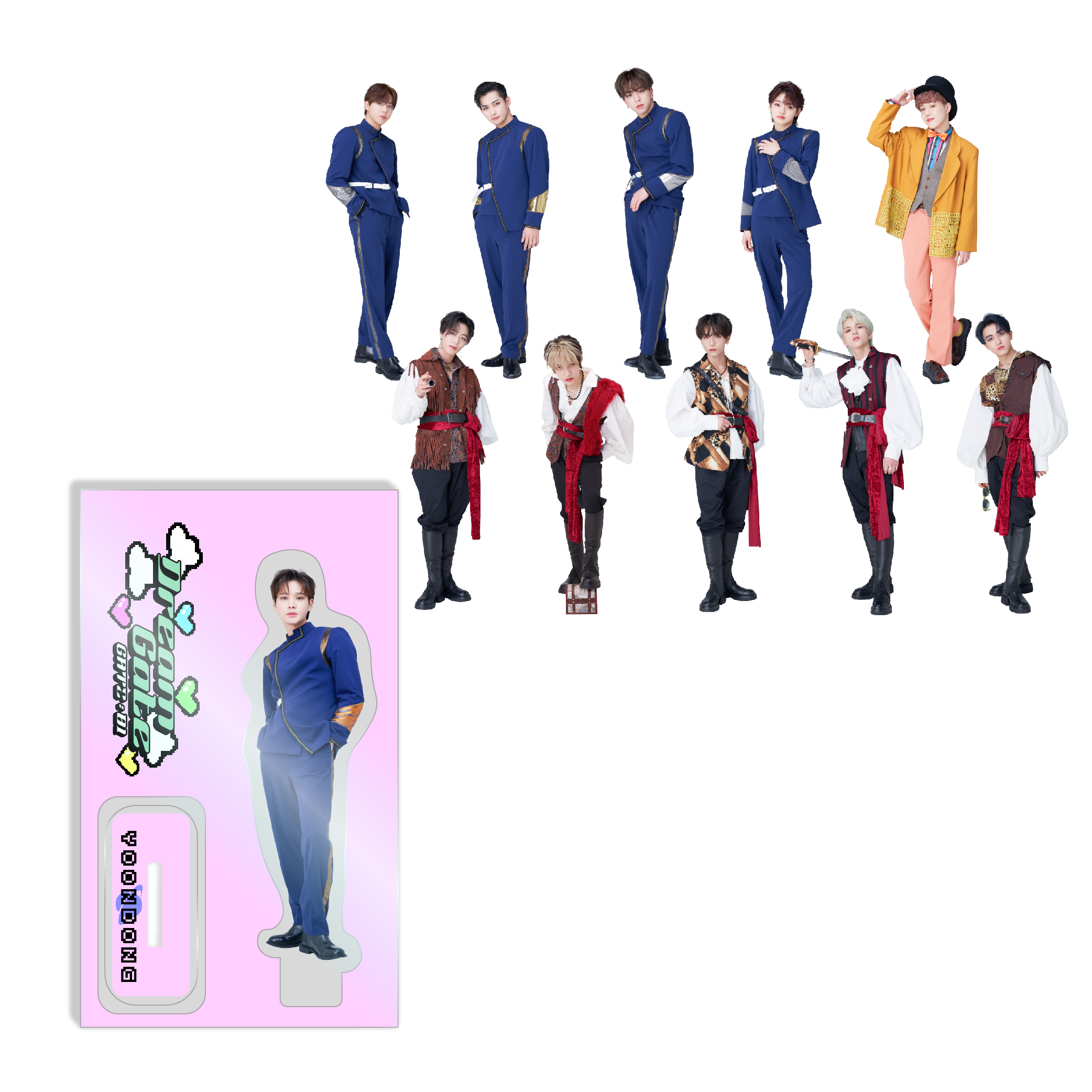 【FC限定】Random Acryl stand concept  ver.