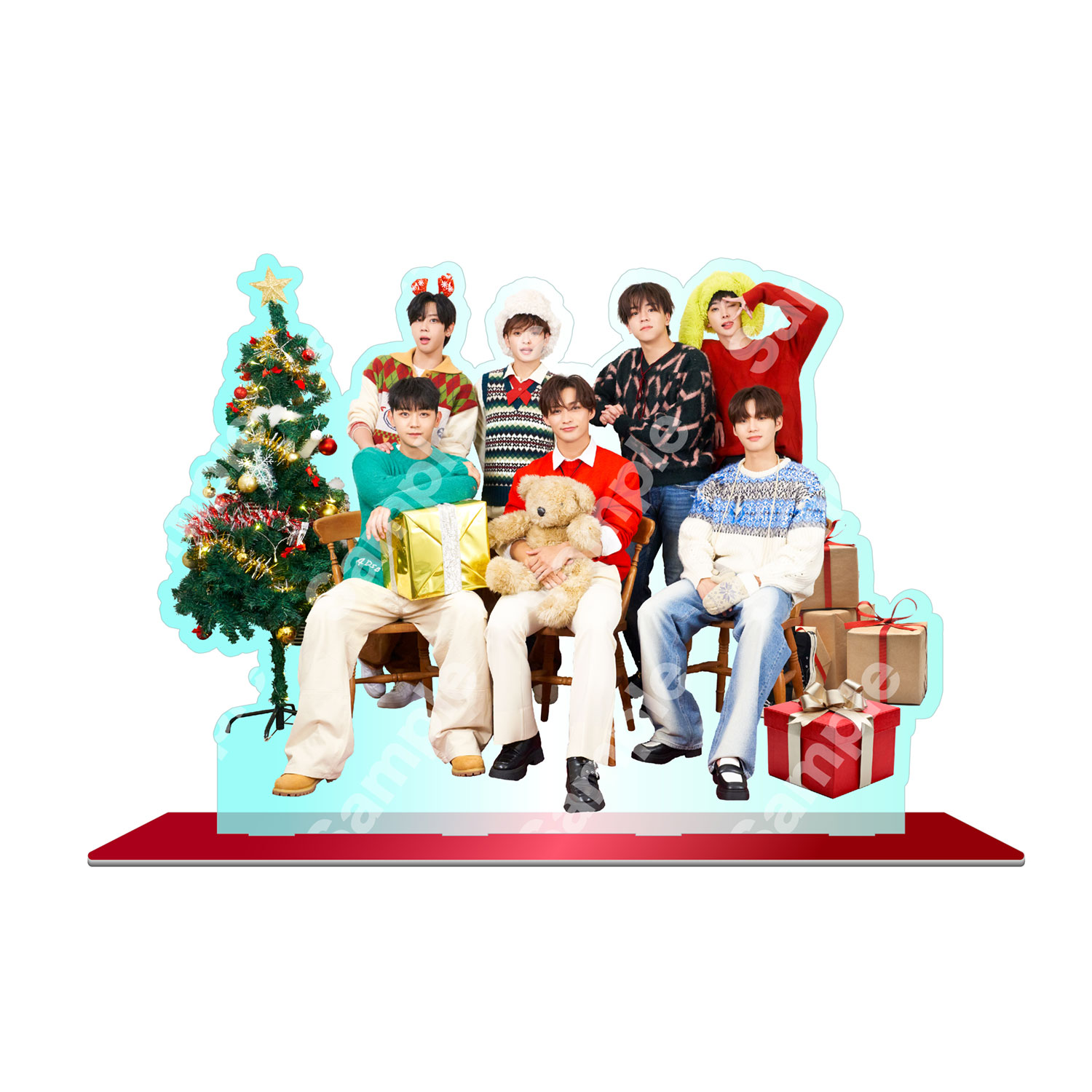 “to EαRTH Ⅱ” 集合アクリルスタンド（クリスマスver.）