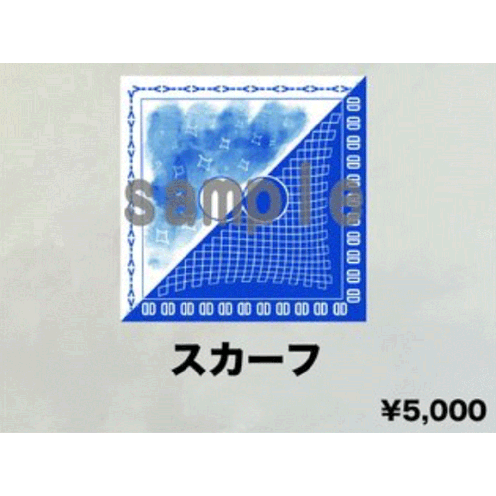 “YD MUSEUM”スカーフ